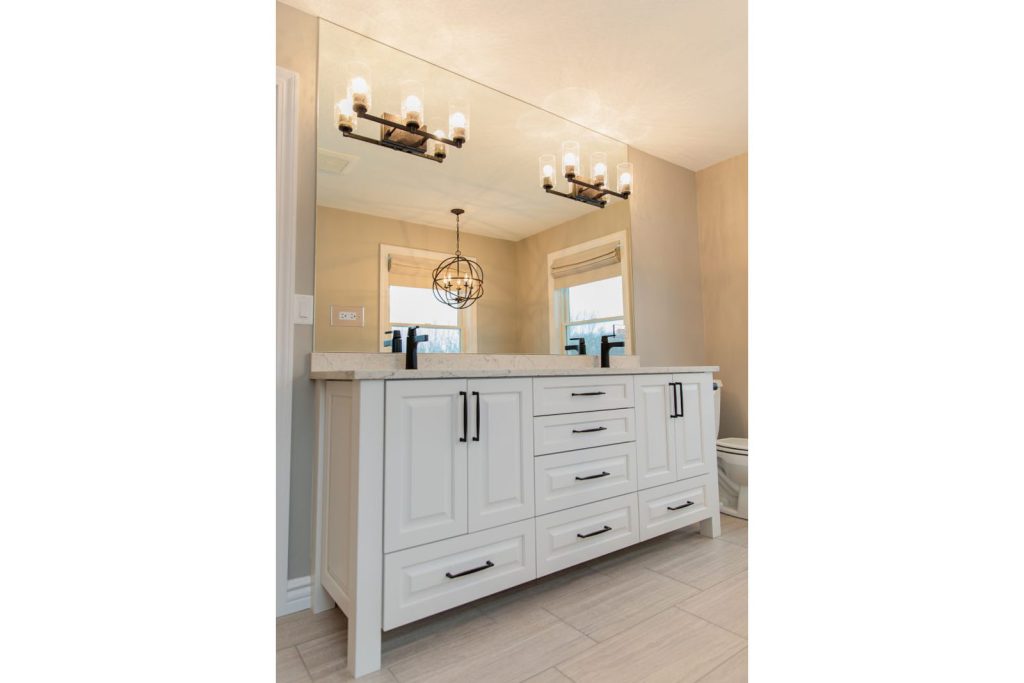 Elegant Bathroom remodel c