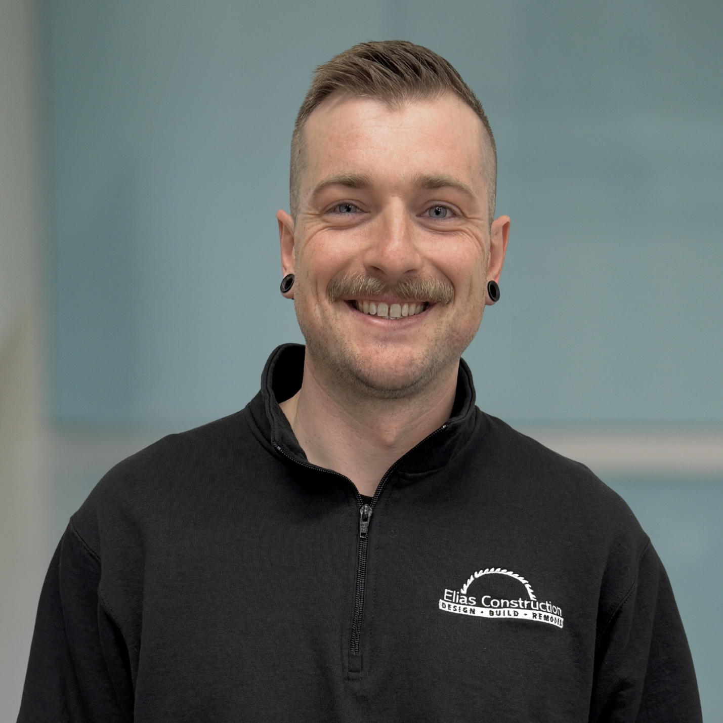 a photo of Elias Construction's Marketing Mangager, Josh Daniels.